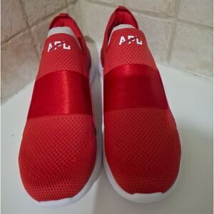 APL TechLoom Bliss Red/White Slip-on Sneakers Size 11